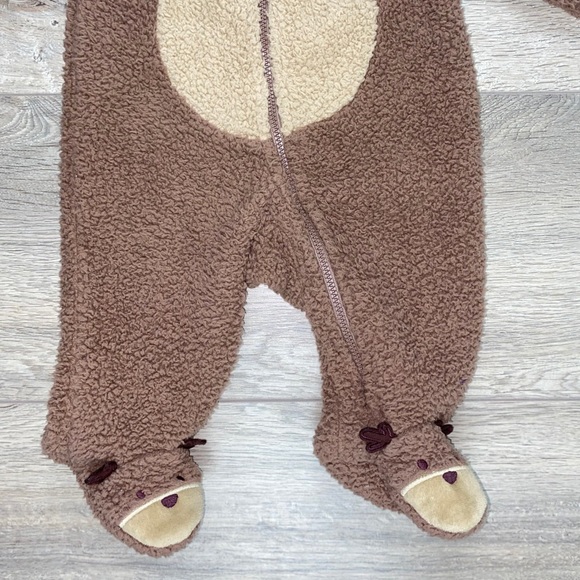 Carter’s Reindeer Zip Bunting Newborn Reindeer Pram Newborn Holiday Bunting - Picture 10 of 14